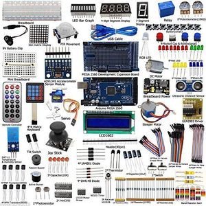 Complete Ultimate Starter Kit voor Arduino met Mega2560, LCD en Servomotor, Sensoren