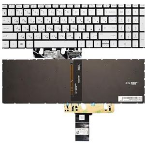 Engels laptoptoetsenbord voor HP 15-EG -EH -ER -FC -FD 15M-EH 17-CN -CP 17S-CU 470 G8 voor Star voor ZBOOK 15 PO(RU Silver Backlight)