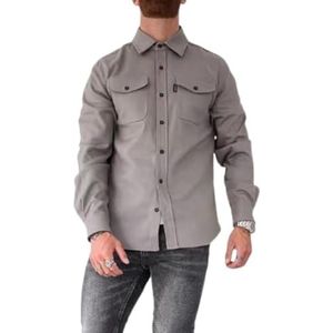 ArknAv Heren button-down sweatshirt-jas, casual, stijlvolle overhemd, casual jeugd-herenhemd