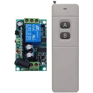 Draadloze Schakelaar - DC 12 V - 1 Kanaal - Ontvangerlamp - 500 m Bereik