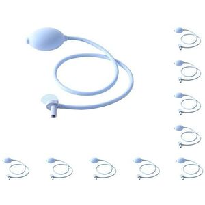 10 Set Opvouwbare Sitz Bad Flusher met Zuignap voor Bidet Toilet Aambei Enkele Gat, 1 Stuk Flusher