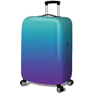 TieNew Verdikking van de reisbeschermhoes kofferbescherming, graffiti en kleurverloop geschikt voor trolleykoffers van 45-81 cm, Stijl 04, XL(Fit 29 ""- 32"" Suitcase), Modern