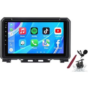 Android 14 Autoradio Sat Navi voor S-uzuki Jimny (2018-2020) 9 Inch Touchscreen Multimedia Speler met Draadloze Carplay GPS Navigatie FM RDS Bluetooth 5G-WiFi SWC DSP,M120s