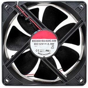 LMNCBVYA EEC0381B3-000C-A99 DC 12V 2.9W 241mA 120x120x38mm 2-Wire Chassis Fan for Efficient Solutions