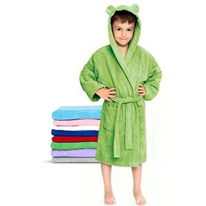 Twinzen - Badjas Kinderen - Zacht en Donzig - Microvezel (100% Polyester) - OEKO-TEX® Gecertificeerd zonder Chemicaliën