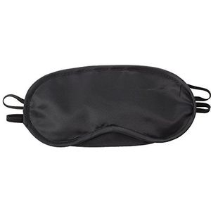 Duendhd slaapmasker Oogmasker Blinddoek Travel Zwart Nylon 18,5x9cm