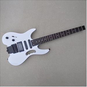 Linkshandige 39 Inch Headless Elektrische Gitaar Met SSH Pickup Palissander Fretboard 24 Frets Professionele Headless Gitaar (Color : 02)