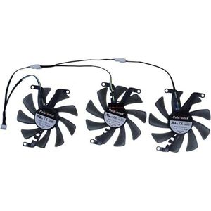 3 stuks/set T129215SU videokaartventilator grafische kaarten koeler voor JIESHUO CMP 90HX 10GB Miner professionele mining gaming