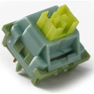 JJCFGRDM SMD RGB 5-pins stille perzik citroen MX schakelaar OTM voor GK61 GK64 MX mechanisch toetsenbord (kleur: citroen 200 stuks)