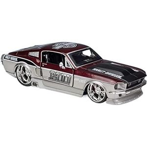 For:Gegoten Auto's Voor: 1:24 1967 Ford Mustang GT Legering Model Auto Ambachten Ornamenten Collectie Speelgoed Gereedschap Gift Verzamelbare Decoraties (Color : C)