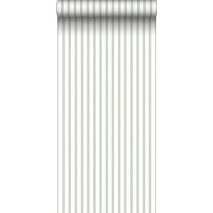 behang strepen lichtgroen 50 x 900 cm - van Sanders & Sanders