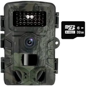 Wildcamera - 58 MP - Nachtzicht - Bewegingssensor - 2,7 K - Outdoor