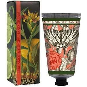 The English Soap Company Royal Botanical Gardens, Kew Bergamot & Ginger handcrème, 75 ml