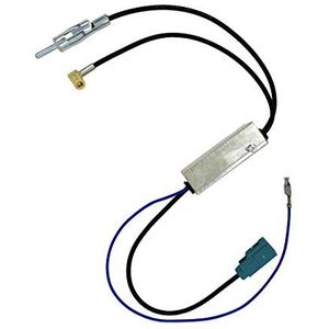 Vecys DAB FM Antennesplitter auto Antenneversterker SMB Aansluiting naar DIN Stekker naar Fakra Z adapterconverter Compatibel met AM/FM/DAB + autoradio-antenne Kenwood Sony Clarion JVC Alpine