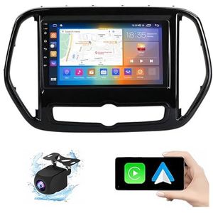 Android 13.0 2 Din Autoradio 10"" Touchscreen Auto Stereo Voor Chery Jetour X70 2018-2021 Met Draadloze Carplay Android Auto GPS Navigatie AHD Omgekeerd Beeld Stuurwielbediening(P1(1G+16G))