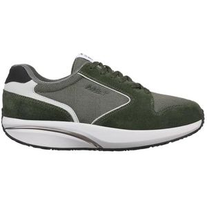 MBT -1997 Classic II Casual sneakers voor heren. Anatomische en comfortabele sportschoenen. Fysiologische schoenen voor comfort en stabiliteit met gebogen zool. Sneakers met veters, Legergroen, 40 EU