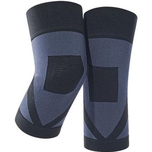 perfk Kniewarmer Compressiemouwen Kniebeschermer Beschermer voor Dames Heren Kniebeschermer voor hardlopen Fietsen Koud Oefening Ski, M