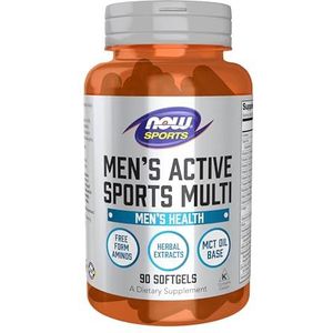 Now Foods - Men's Active Sports Multi - Multivitaminen - 90 Capsules