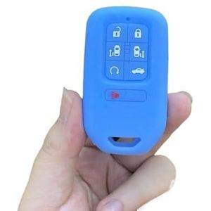 Autosleutel beschermhoes 7 Knop Siliconen Auto Fob Sleutel Cover Case Bescherm Huid Tas Rubber Shell Houder Voor Odyssey 2021 2022 2023 Afstandsbediening Sleutelhanger Sleutel Shell(7)