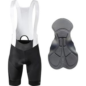 DCNIYT Fietsen Bib Shorts Mannen Outdoor Wear Fiets Fietsen 6 Uur Gewatteerde Rijden Bib Panty Fiets Kleding, Ypbz831 Wit, Asia XXL(EU XL)