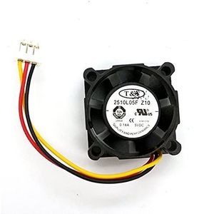 Orignal TT 2510L05F Z10 25 * 25 * 10MM DC5V 0.14A 2cm 3Line 3Pin cooling fan