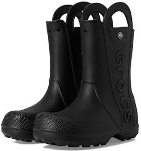 Crocs - Handle It Rain Boot - Laarzen - Zwart - Waterdicht - Lichtgewicht