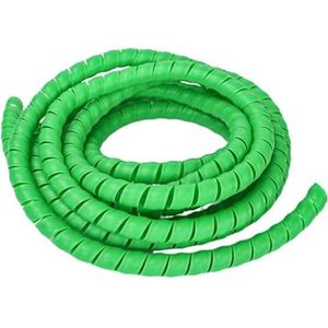 beschermslang, Spiraalvormige kabelmouworganizer, draadbuisafdekking, buis 8 mm-50 mm, 1 m, 2, 24, veelkleurig(Green,28mm)