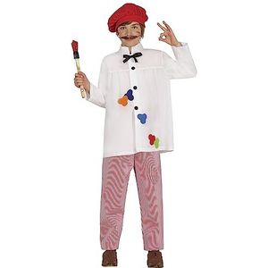 Franse Schilder Kunstenaar | Jongen | 5-6 jaar | Carnaval kostuum | Verkleedkleding