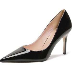 Schoenhakken- Elegante Damespumps - Stiletto-Sexy Naaldhak - Gesloten Puntige Teen - Avond-Feest - Luxe Mode-Schoen Vrouwelijke Hak, 30, zwart, 41.5 EU