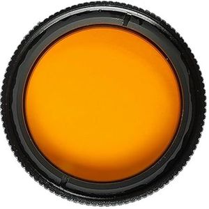 PVS14 Nachtzicht oculairfilter Bruin Paars Oranje Oculairlens Opofferingsvensterbeschermer Cover Geschikt for 30 mm lens (Color : Orange)