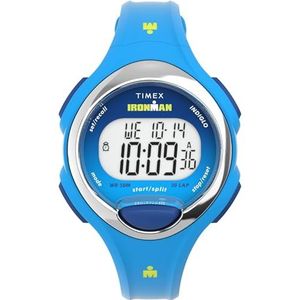 Timex Vrouwen Digitale Quartz Horloge Met Polyurethaan Band TW5M603009J, Blauw/Digitaal/Blauw, Modern