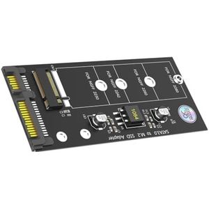 M.2 B+SLEUTEL naar SATA 3.0 SSD Harde Schijf Adapter Board voor 2230 2242 2260 2280