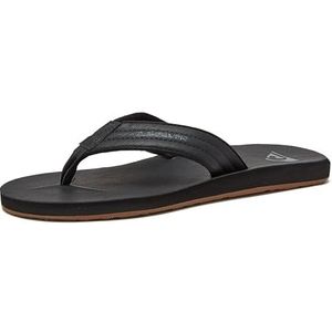 Quiksilver Men's Carver Nubuck Sandal, Black, 8