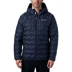 Columbia Delta Ridge Down Hooded Jacket Donsjack met capuchon heren, Collegiate marine, S