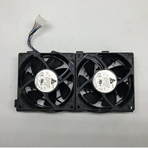 Z600 workstation system dual fan QFR0912VH 12V server chassis fan PN: 508064-001 468773-001