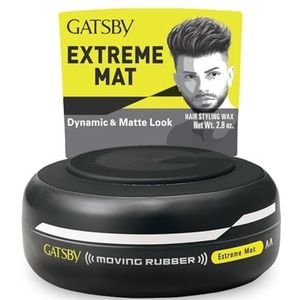Gatsby Moving Rubber Extreme Matt - Haar Wax - Haar styling