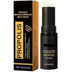 Propolis Verstevigende & Hydraterende Stick - Dagelijkse Gezichtsverzorging, Voedend, Draagbaar, Versterkt De Huidbarrière, Antioxidant, Anti-aging(2PCs)