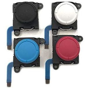 3D Analoge Joystick thumbStick Joystick Cap Knop Sleutelmodule Controle Voor Schakelaar NS Lite Joy-Con Controller, Zwart