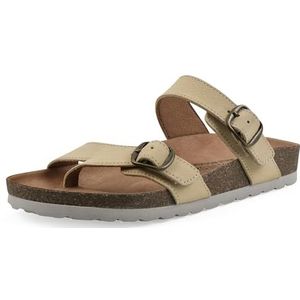WHITE MOUNTAIN grams dames sandalen, Suède crème Bur, 43 EU