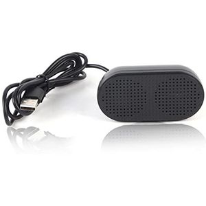 Bekabelde luidspreker, USB-luidspreker, Geïntegreerde voeding Dubbele luidspreker Draagbaar voor notebook pc-laptop