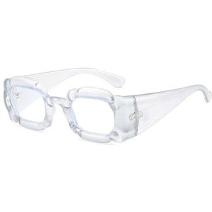 Halloween-cadeau Modieuze montuur, Brilmonturen Multicolor met lenzen(Transparent)