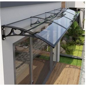 Voordeurluifel, luifel, Metalen raamluifels, Voordeur hangende luifel, Terrasdeur en raamluifels, Achterveranda tuinluifel, Geschikt for tuinen, binnenplaatsen, garages (Size : 60x220cm/24x87in)