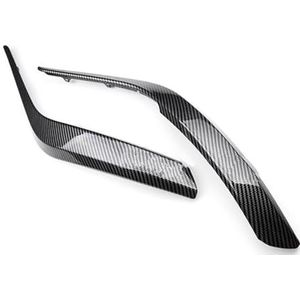 Auto interieurdeurgrepen 1 Stuk Voor BMW X1 E84 10-16 Links Rechts Auto Binnendeurgrepen Binnendeuren Paneel Handgreep Trek Trim Afdekking Voor Achter(Carbon fiber-2PCS)