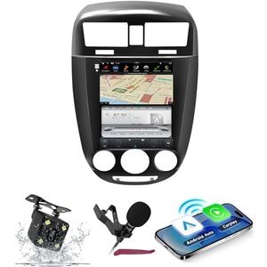 Android 15 Autoradio Navi voor B-uick Excelle (2003) 10.4 ""Touchscreen Car Multimedia Player met draadloze carplay Android Auto GPS Navigatie BT5.0 HIFI FM 5G-WiFi SWC DSP MIC,4g+64g