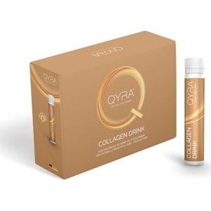 QYRA Verisol® collageenpeptiden voor huid, haar en nagels, klaar om te drinken, collageen peptiden voor een strakke huid, sterke nagels en gezond haar
