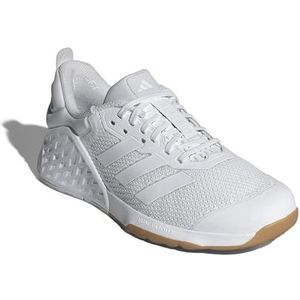 adidas Women's Dropset 3 Training Sneaker, White/Crystal White/Crystal White, 5