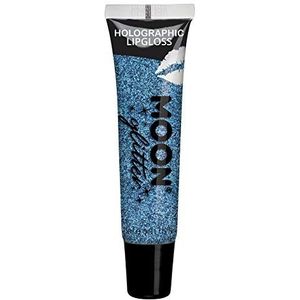 Moon Glitter Holographic Glitter Lipgloss, Blue