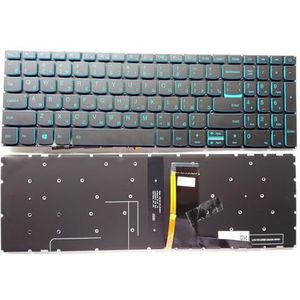 US RU voor Lenovo voor IdeaPad 3-17ADA05 3-17ARE05 3-17IML05 3-17IIL05 Laptoptoetsenbord(Blue Backlight RU)