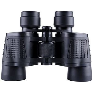 High Definition Verrekijker Verrekijker 80X80 Lange afstand 15000m HD High Power Telescoop Optische Glazen lens Laag licht nachtzicht voor Jacht Sport scope (Kleur: Zwart)