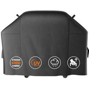 GFTIME 147 x 63 x 113cm Beschermkapvoor Weber 7130 Genesis II LX 300 Series - E310, S310, E330, EP-330 gasgrill, Char Broil, Landmann, Brinkmann, BBQ-hoes
